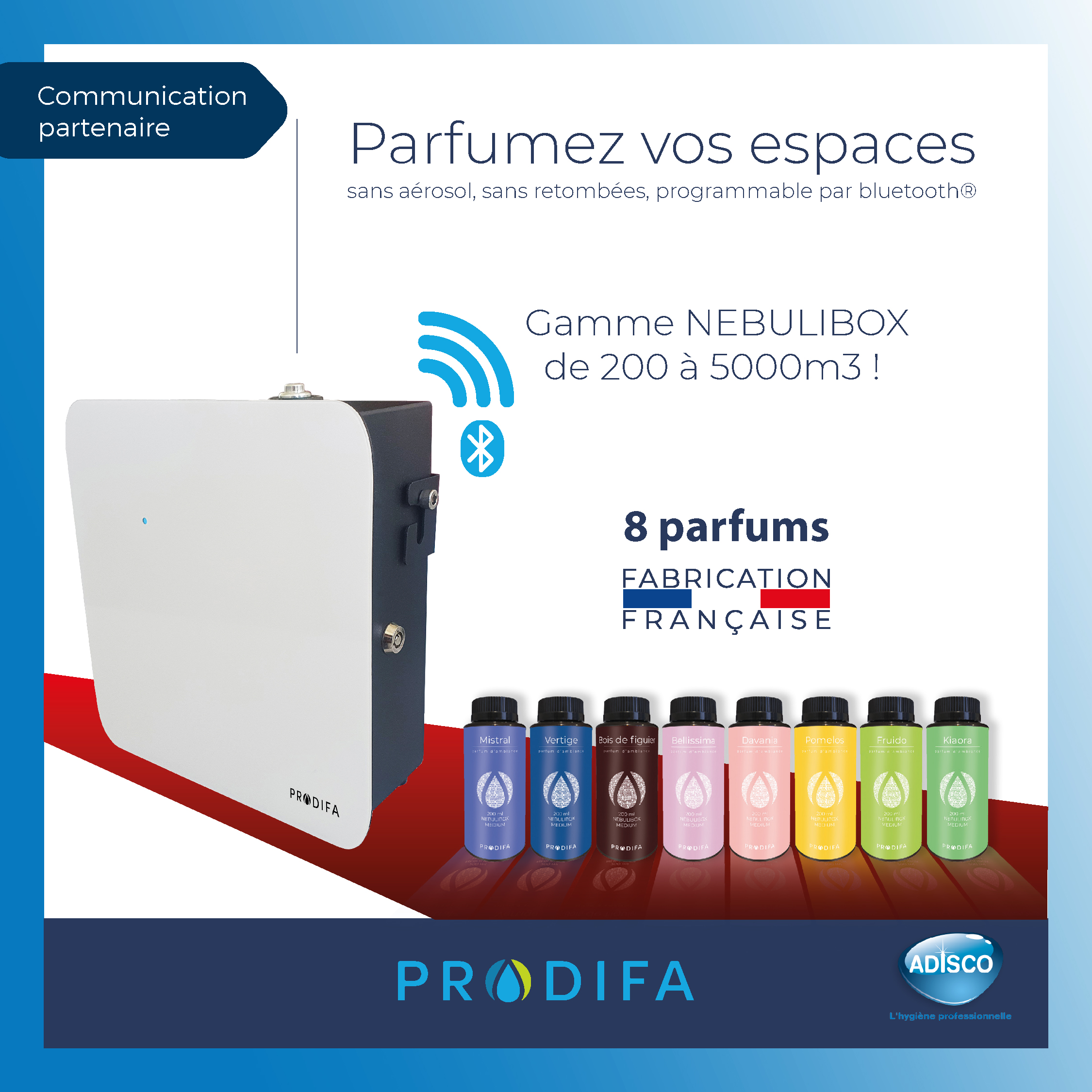 Gamme NEBULIBOX, parfumez les espaces sans aérosol ni retombées ! 