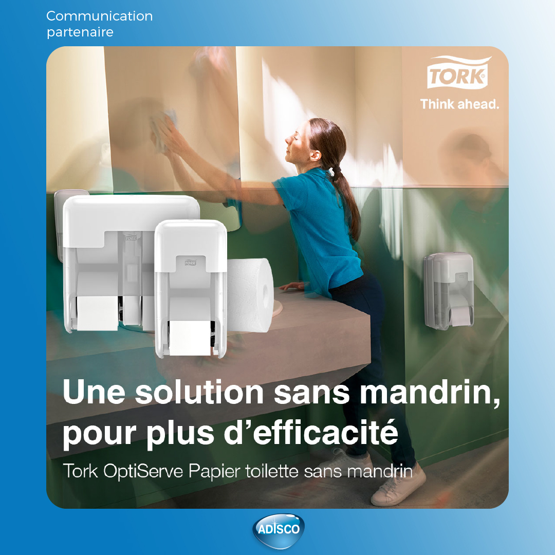 Tork OptiServe Papier toilette sans mandrin