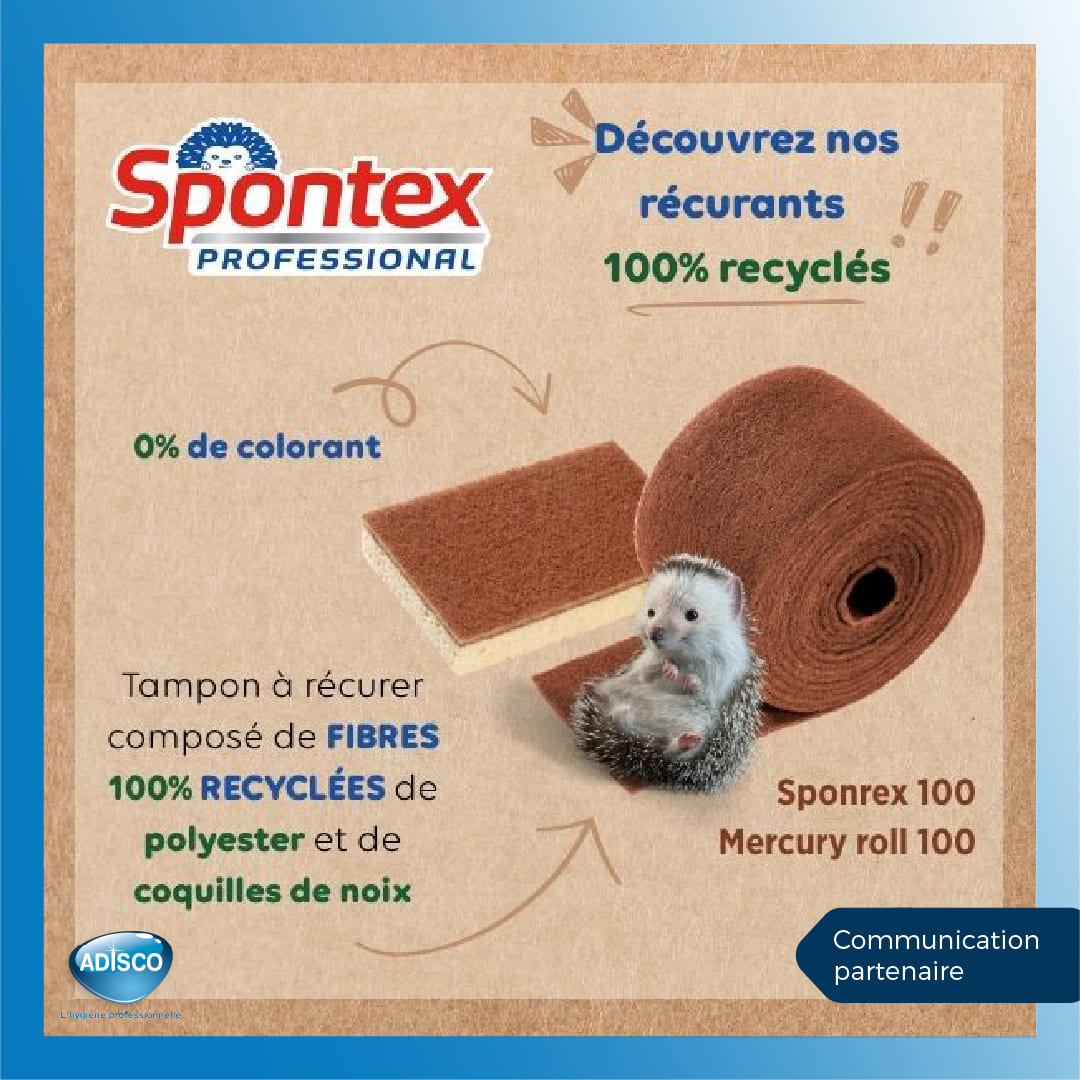 🔄 Découvrez nos solutions de récurage 100% recyclées !