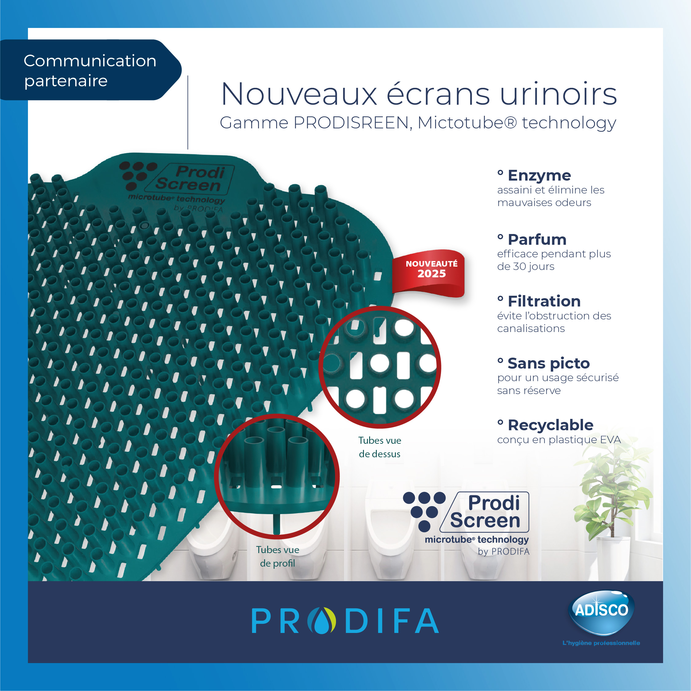 Gamme PRODISREEN, Mictotube® technology
