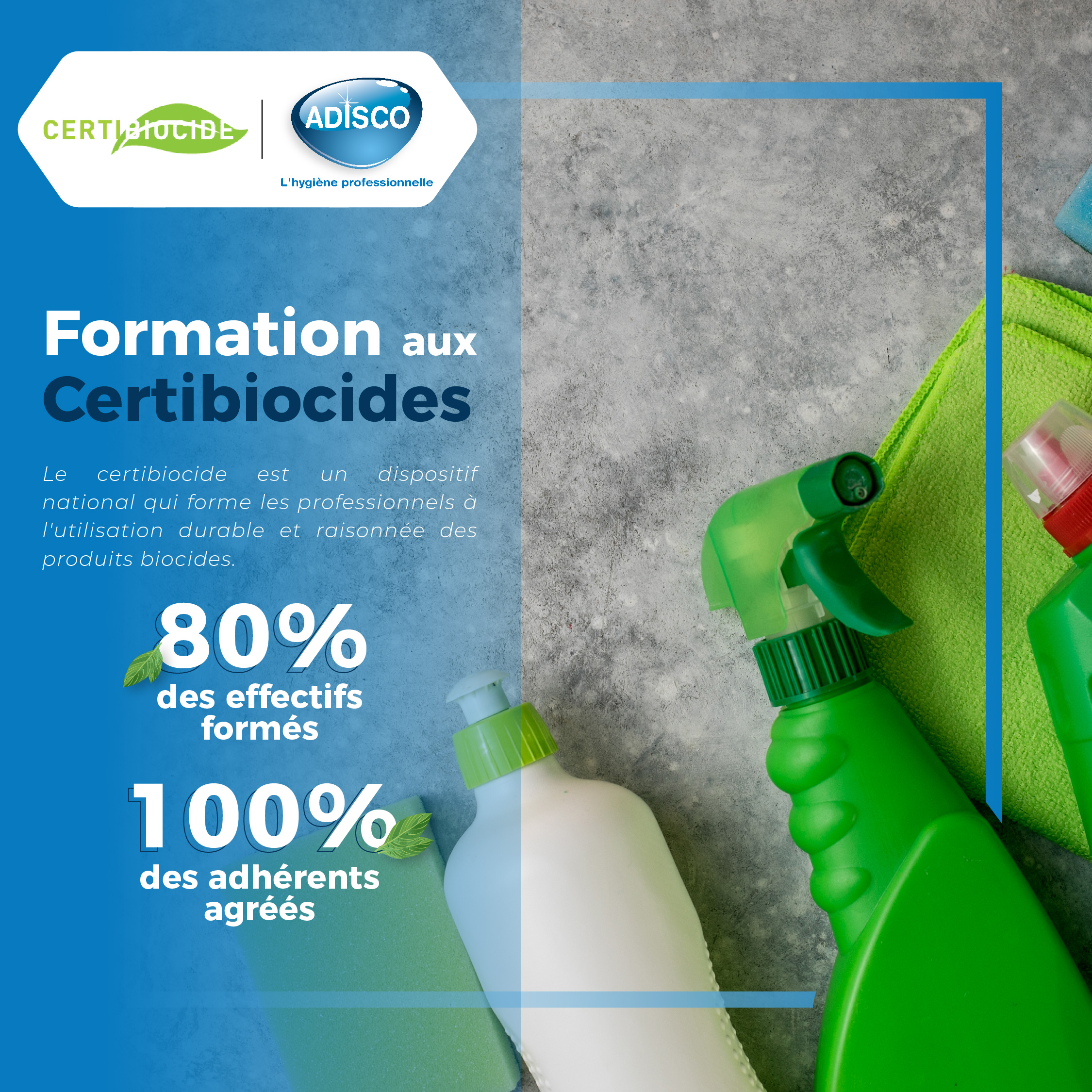 🌿 Certibiocides : L'Engagement Environnemental d'ADISCO 🌿