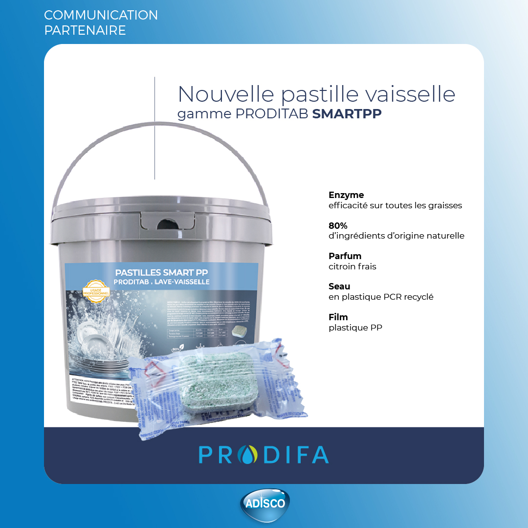 Découvrez les nouvelles pastilles vaisselle SMART PP !