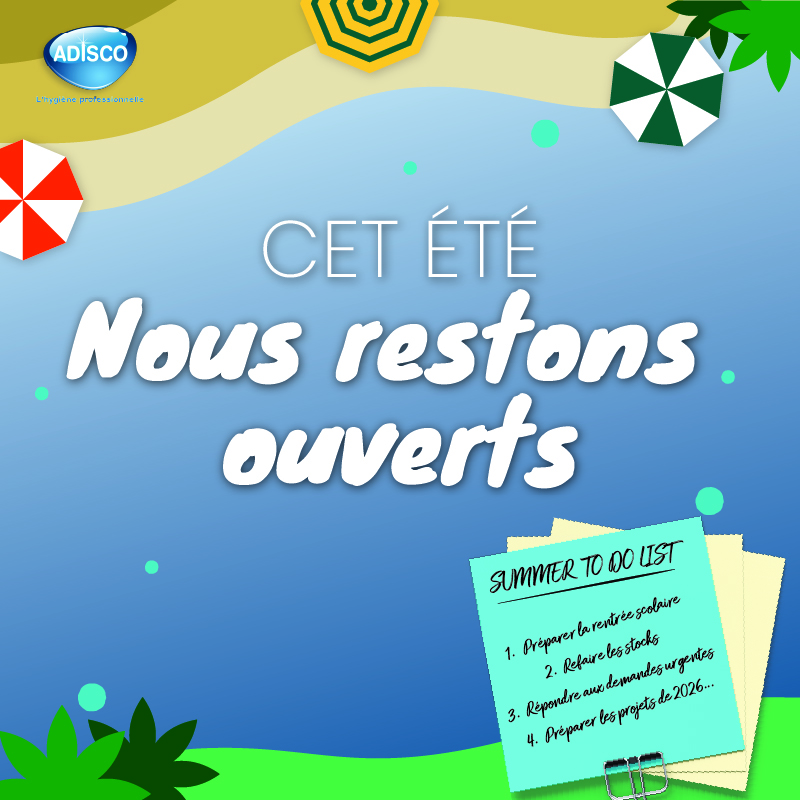 🕶️ Pendant que certains rangent les cahiers… nous préparons déjà la rentrée